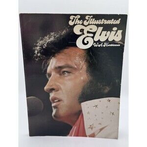Elvis Presley The Illustrated Elvis Paperback Book By W.A. Harbinson Vintage